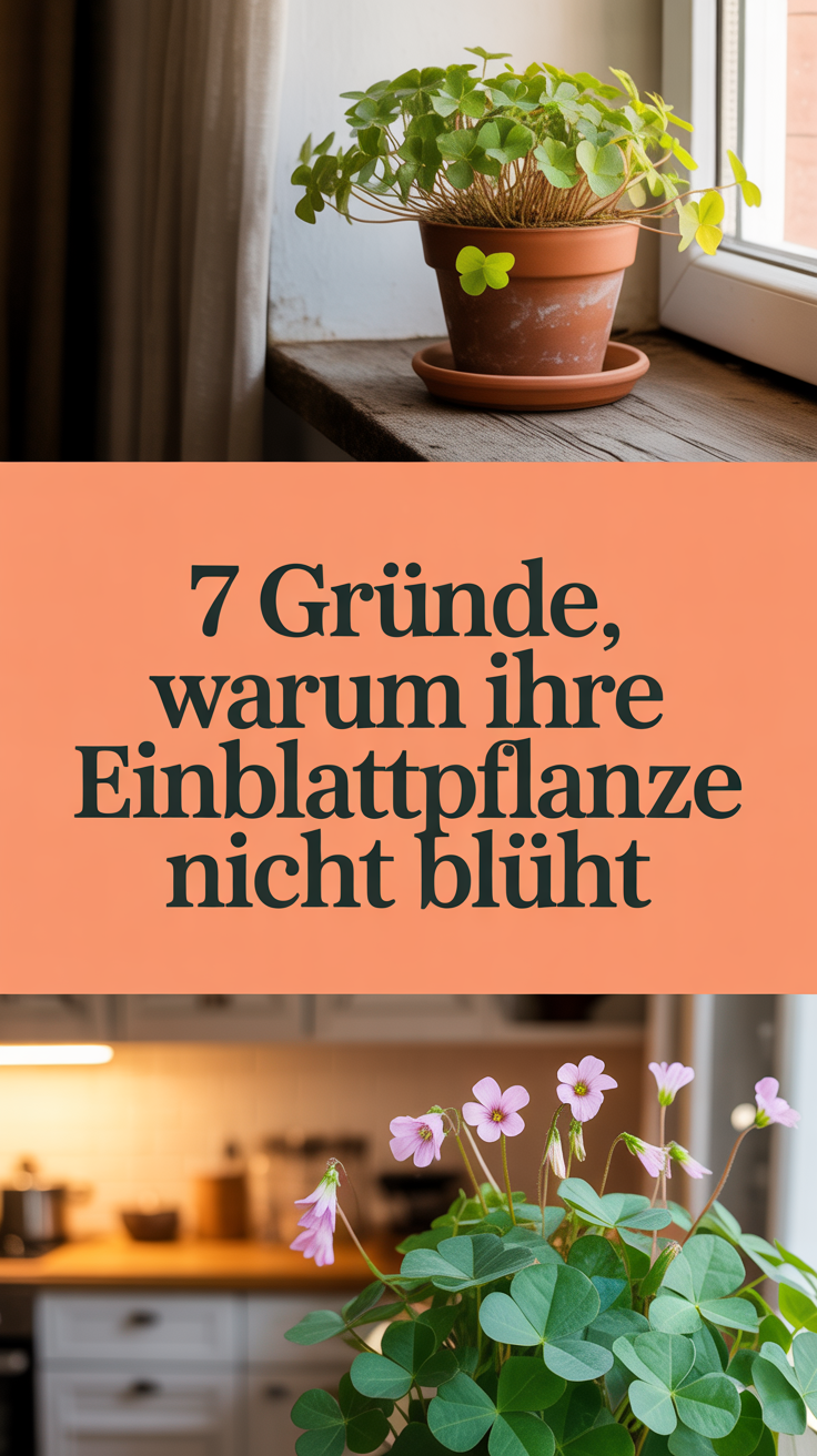 7 Gründe, warum Ihre Einblattpflanze nicht blüht