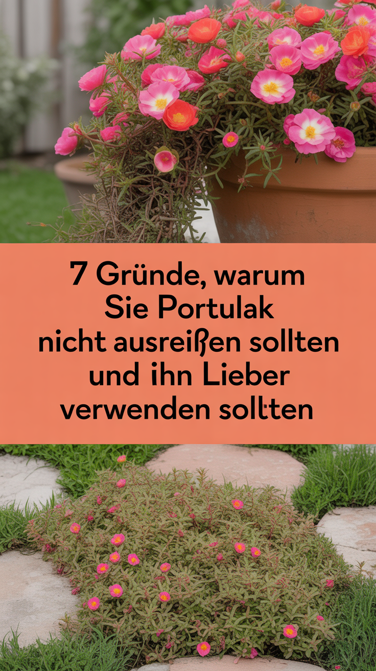 7 Gründe, warum Sie Portulak nicht ausreißen sollten und ihn lieber verwenden sollten