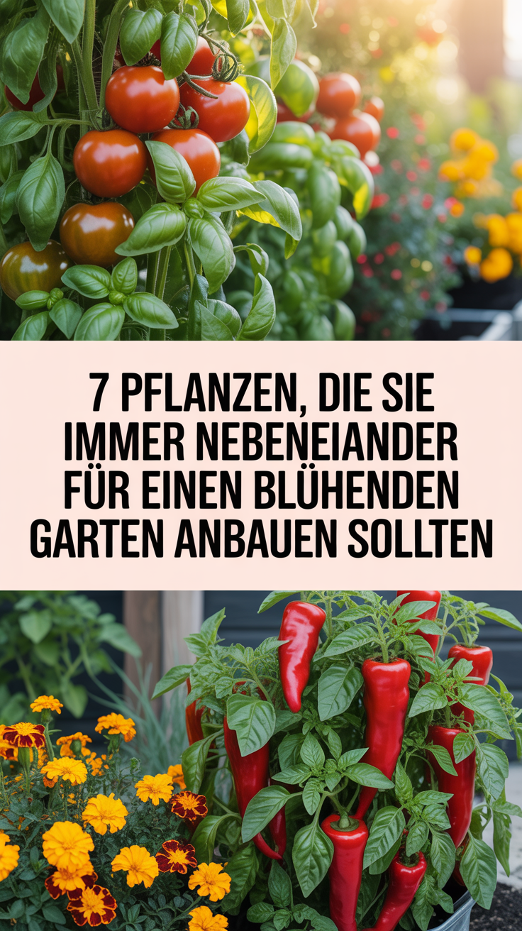 7 Pflanzen, die Sie immer nebeneinander für einen blühenden Garten anbauen sollten