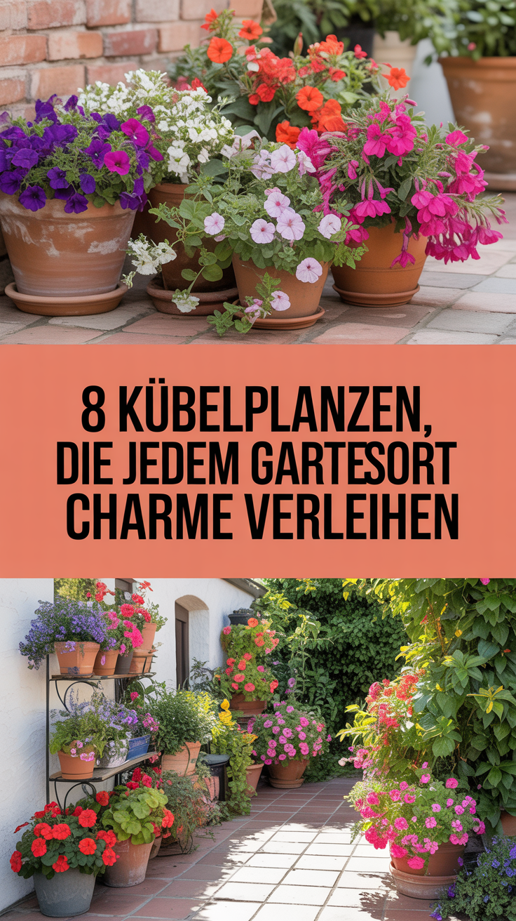 8 Kübelpflanzen, die jedem Garten sofort Charme verleihen