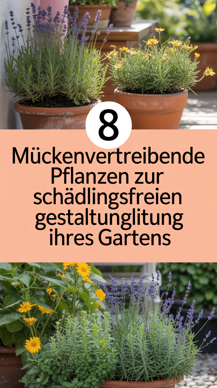 8 Mückenvertreibende Pflanzen zur Schädlingsfreien Gestaltung Ihres Gartens
