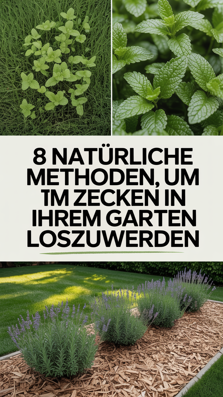 8 Natürliche Methoden, um Zecken in Ihrem Garten loszuwerden