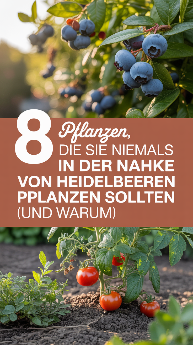 8 Pflanzen, die Sie niemals in der Nähe von Heidelbeeren pflanzen sollten (und warum)