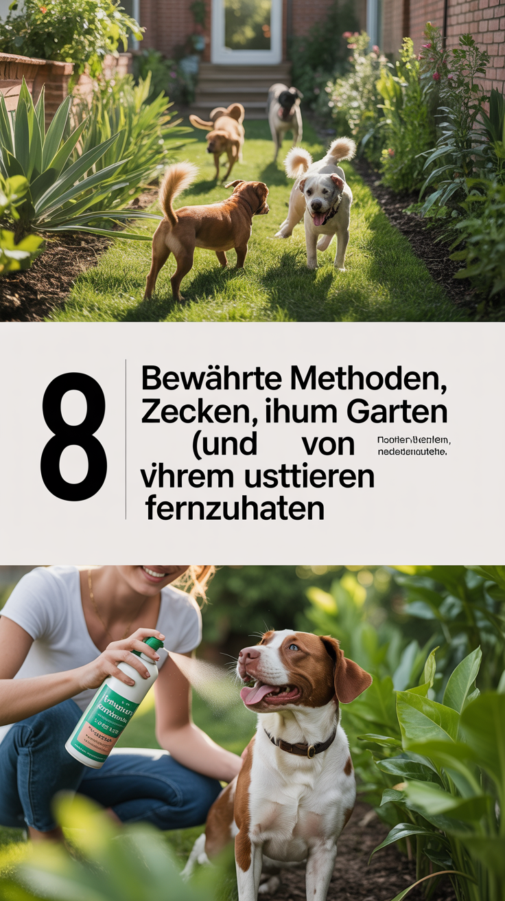 8 bewährte Methoden, um Zecken aus Ihrem Garten (und von Ihren Haustieren) fernzuhalten