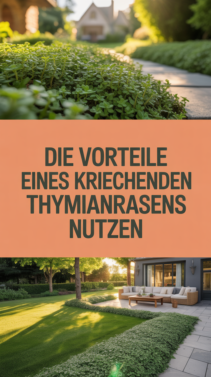 Die Vorteile eines kriechenden Thymianrasens nutzen