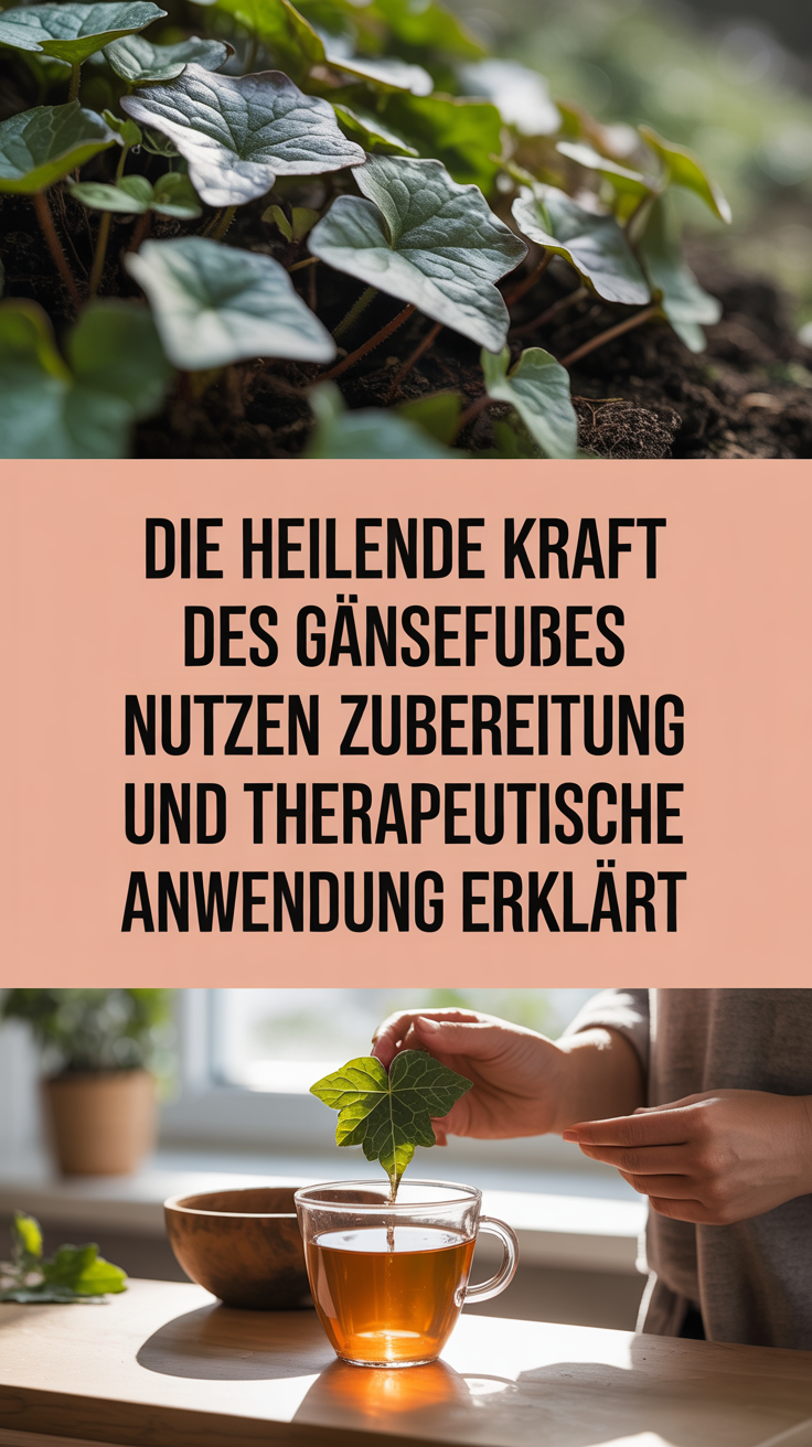 Die heilende Kraft des Gänsefußes nutzen: Zubereitung und therapeutische Anwendung erklärt