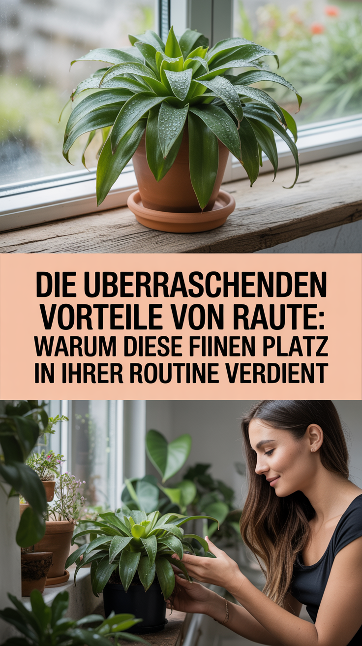Die überraschenden Vorteile von Raute: Warum diese Pflanze einen Platz in Ihrer Routine verdient