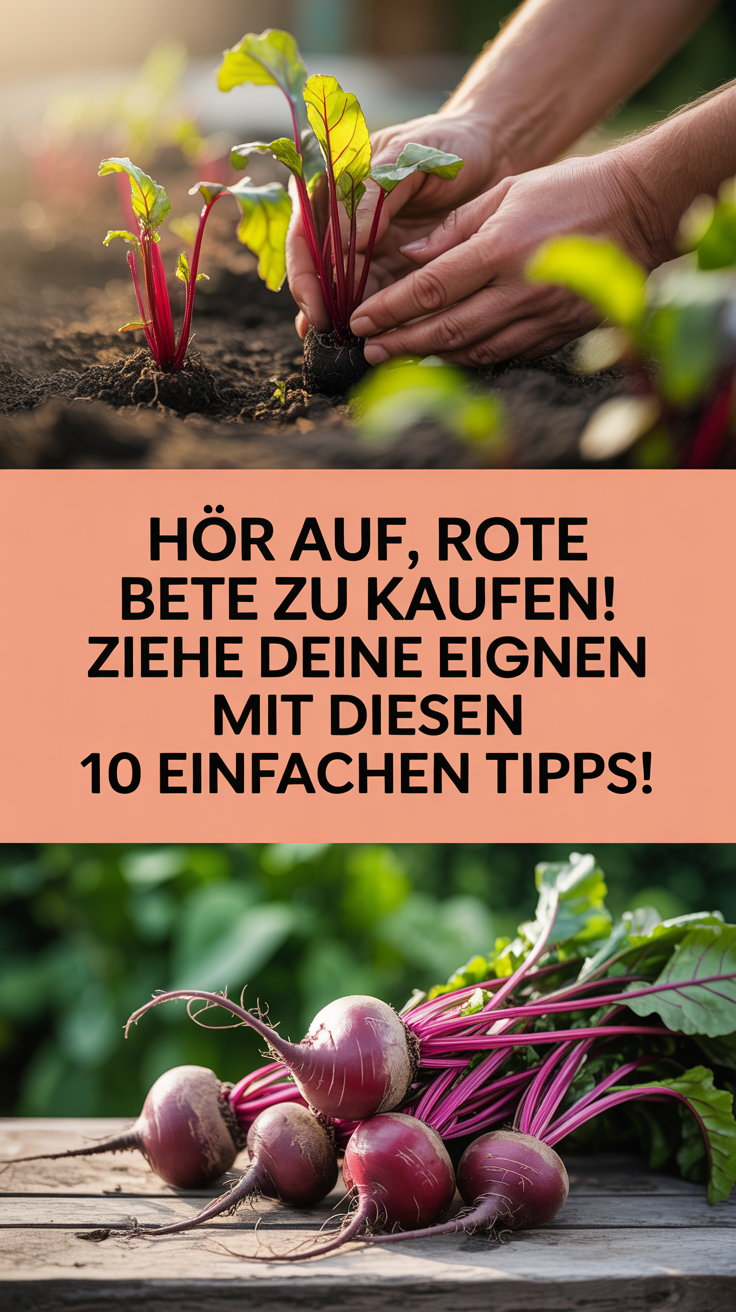 Hör auf, Rote Bete zu kaufen! Ziehe deine eigenen mit diesen 10 einfachen Tipps!