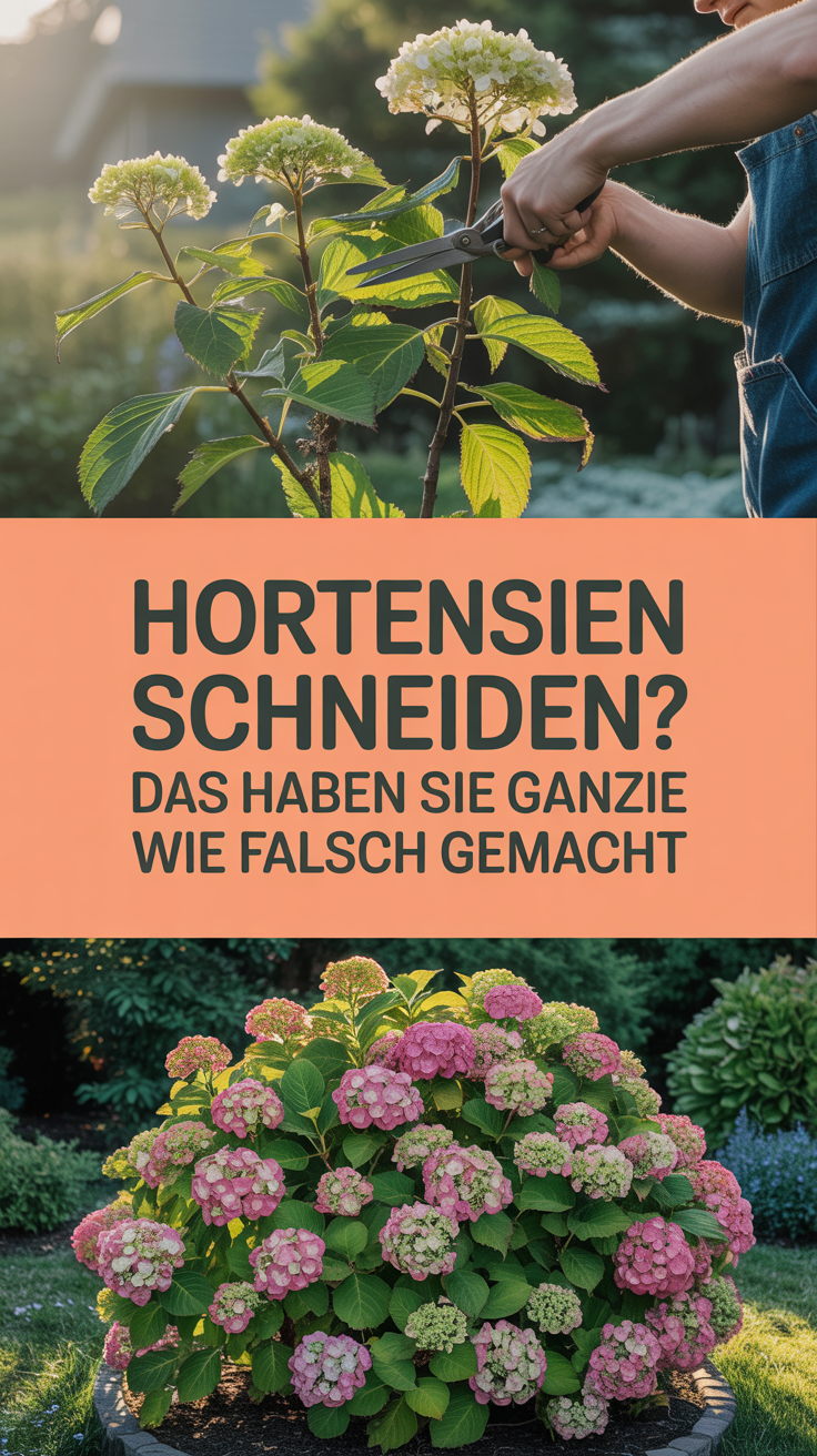 Hortensien schneiden? Das haben Sie die ganze Zeit falsch gemacht