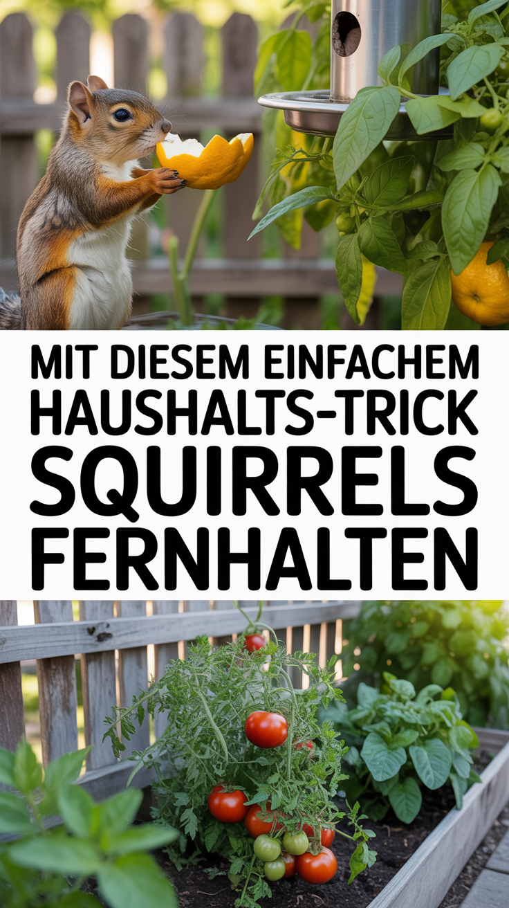 Mit diesem einfachen Haushalts-Trick Squirrels fernhalten