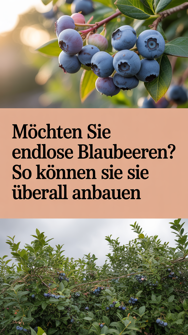 Möchten Sie endlose Blaubeeren? So können Sie sie überall anbauen