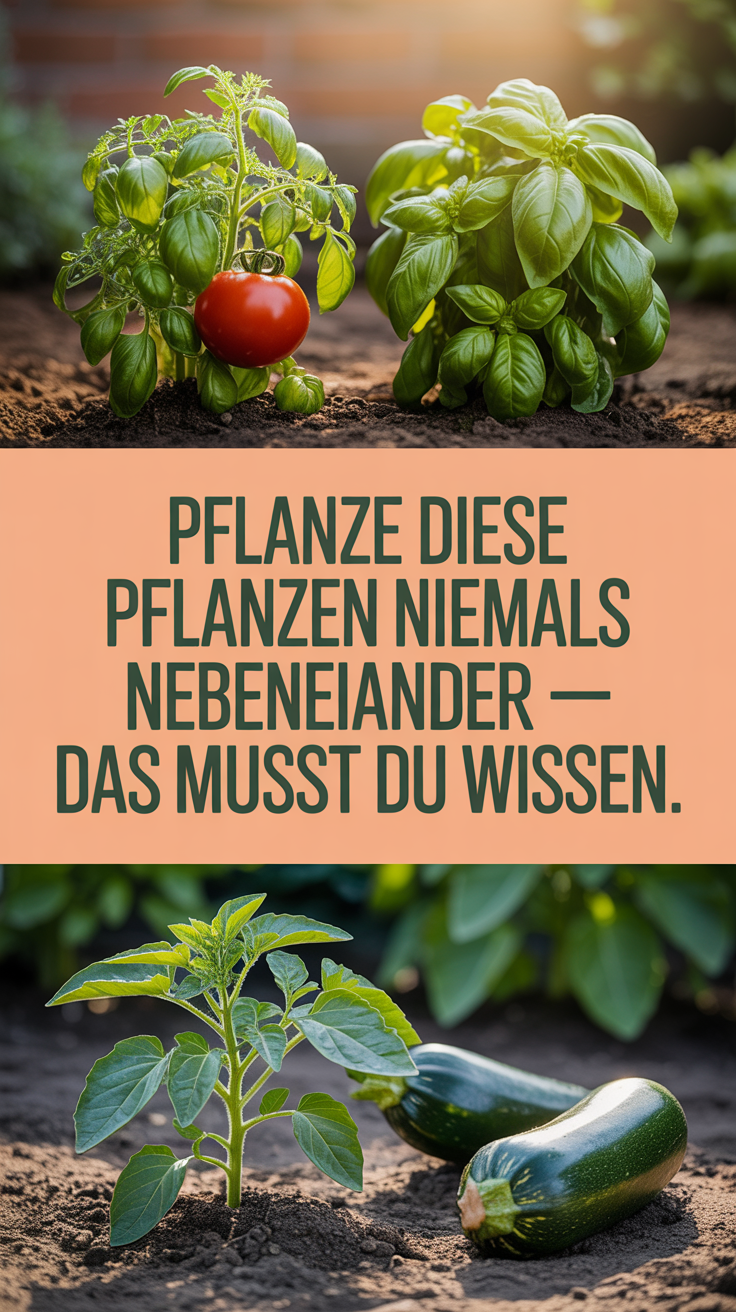 Pflanze diese Pflanzen niemals nebeneinander – das musst du wissen.