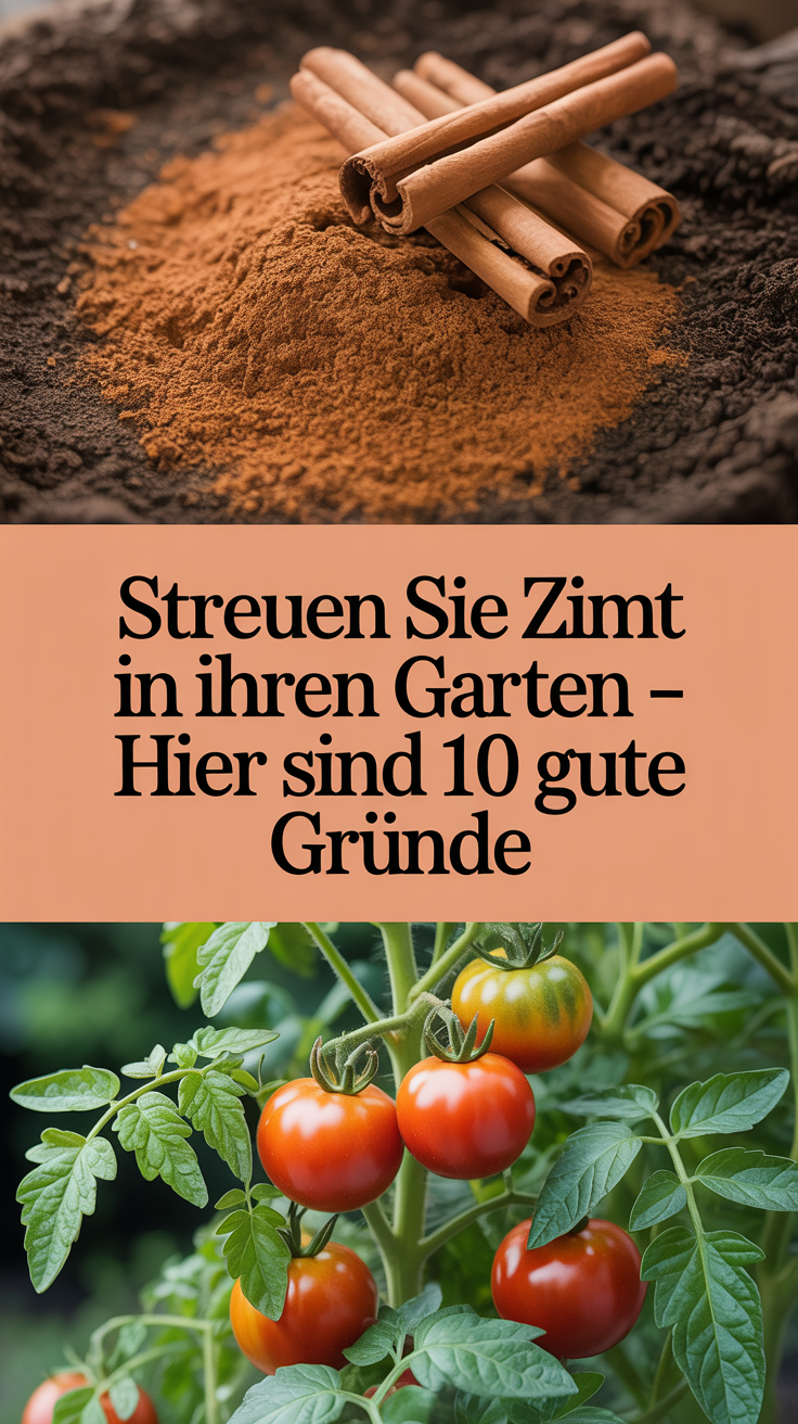 Streuen Sie Zimt in Ihren Garten – hier sind 10 gute Gründe