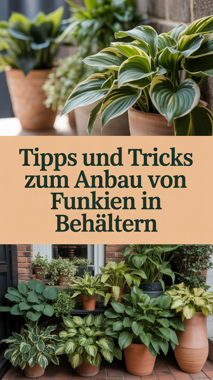 Tipps und Tricks zum Anbau von Funkien in Behältern