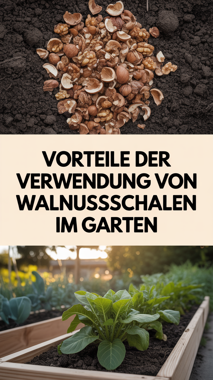 Vorteile der Verwendung von Walnussschalen im Garten