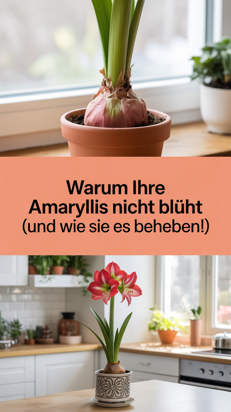 Warum Ihre Amaryllis nicht blüht (und wie Sie es beheben!)
