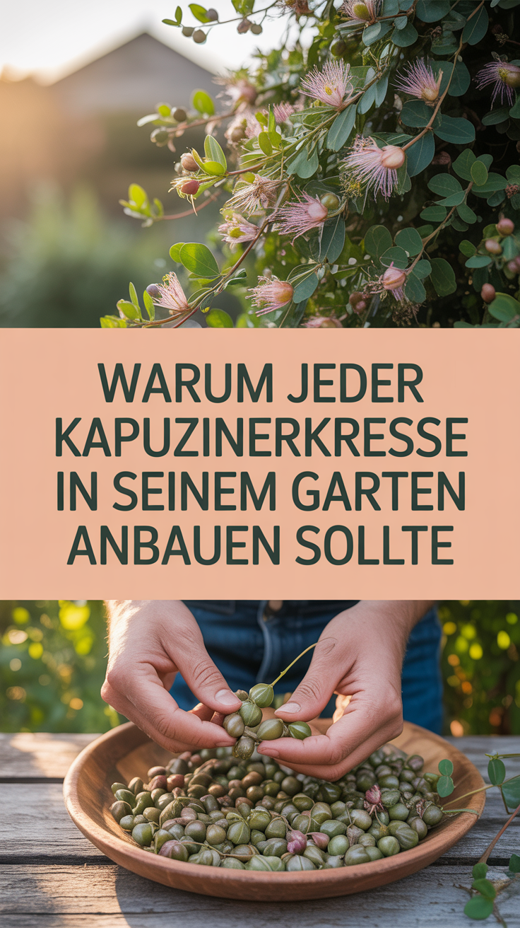 Warum JEDER Kapuzinerkresse in seinem Garten anbauen sollte