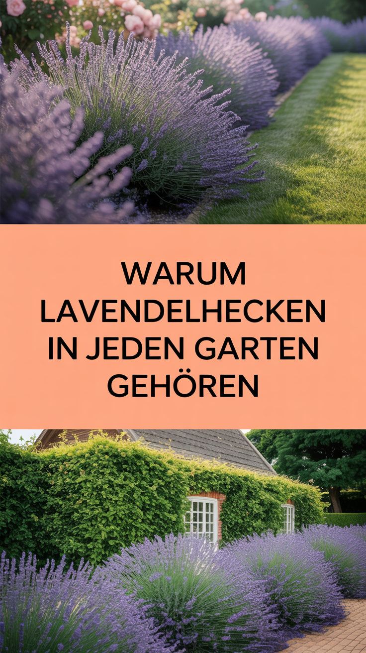 Warum Lavendelhecken in jeden Garten gehören