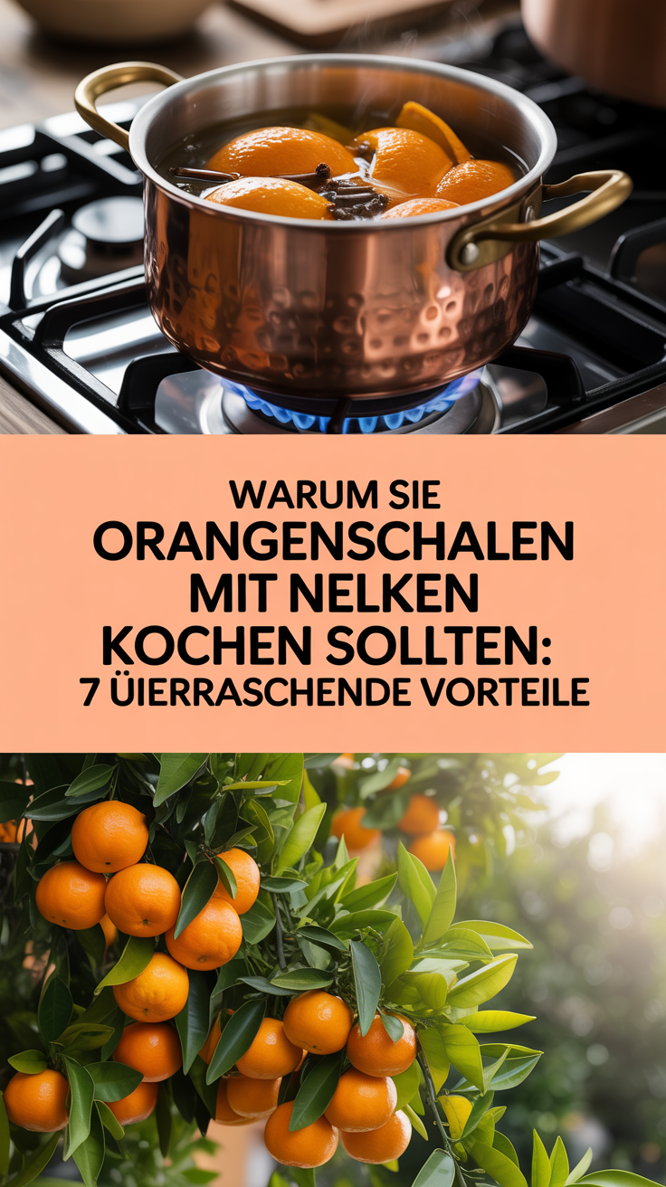 Warum Sie Orangenschalen mit Nelken kochen sollten: 7 überraschende Vorteile