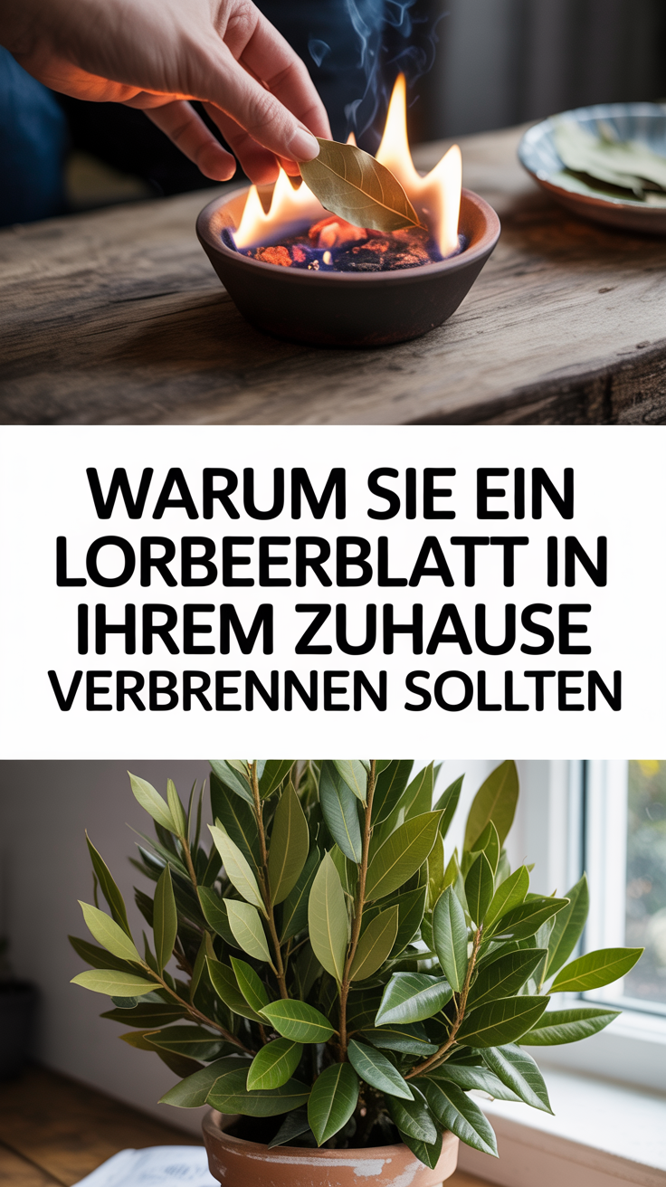 Warum Sie ein Lorbeerblatt in Ihrem Zuhause verbrennen sollten