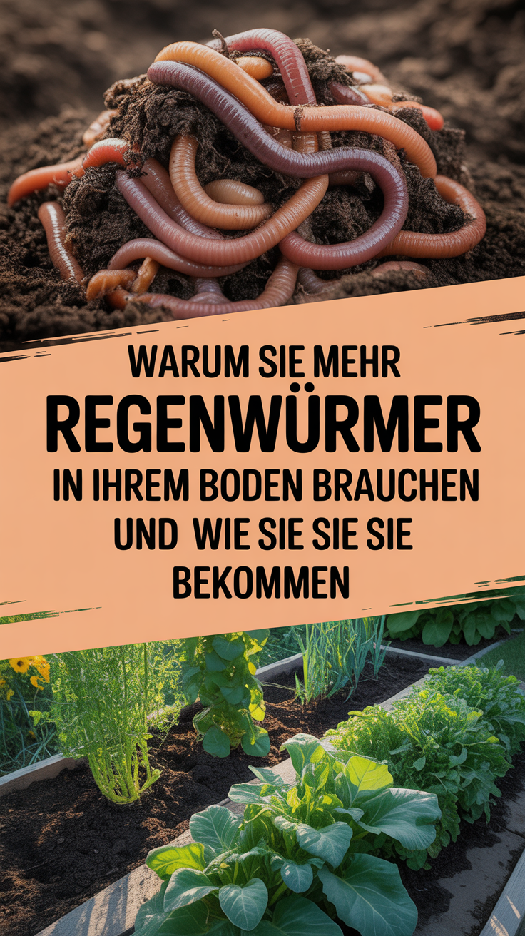 Warum Sie mehr Regenwürmer in Ihrem Boden brauchen und wie Sie sie bekommen