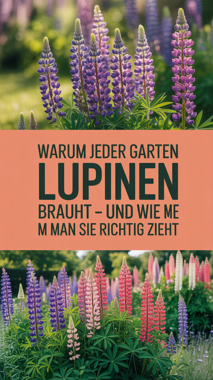 Warum jeder Garten Lupinen braucht – und wie man sie richtig zieht