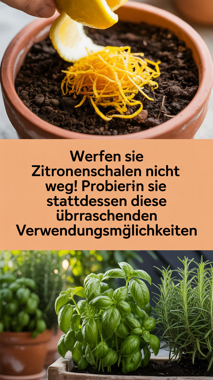 Werfen Sie Zitronenschalen nicht weg! Probieren Sie stattdessen diese überraschenden Verwendungsmöglichkeiten