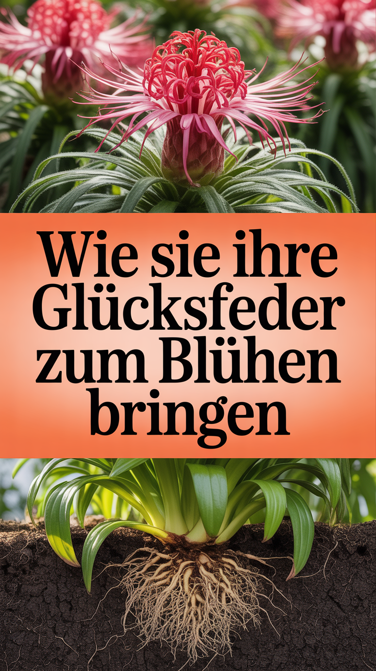 Wie Sie Ihre Glücksfeder zum Blühen bringen