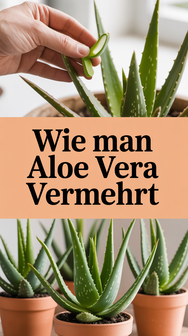 Wie man Aloe Vera vermehrt