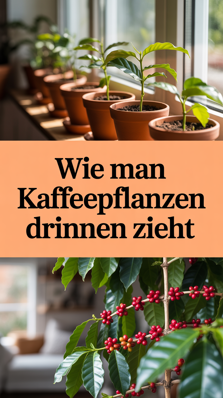 Wie man Kaffeepflanzen drinnen zieht