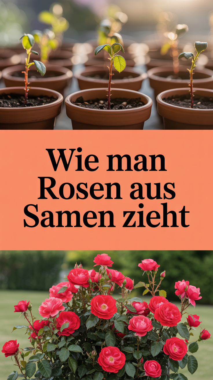 Wie man Rosen aus Samen zieht