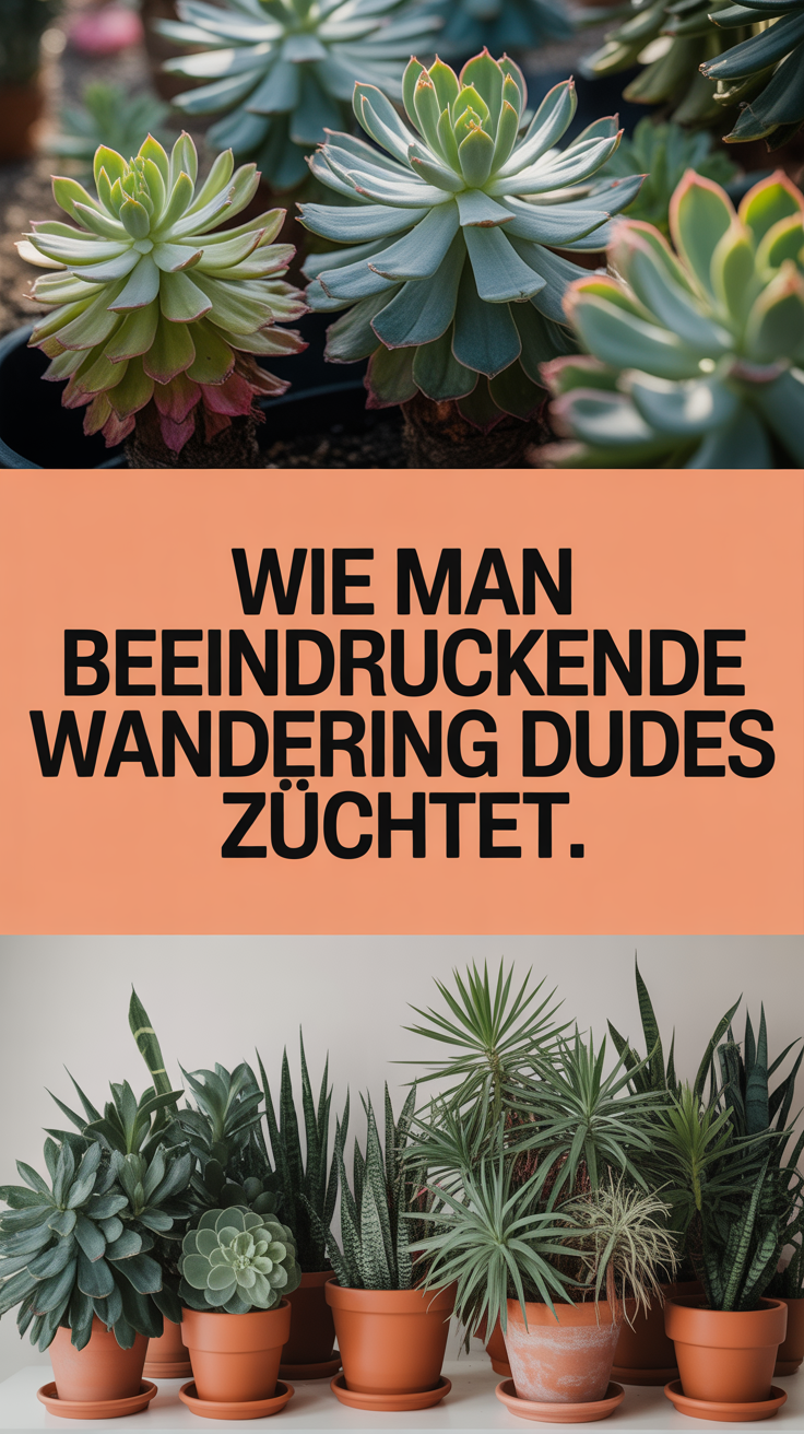 Wie man beeindruckende Wandering Dudes züchtet