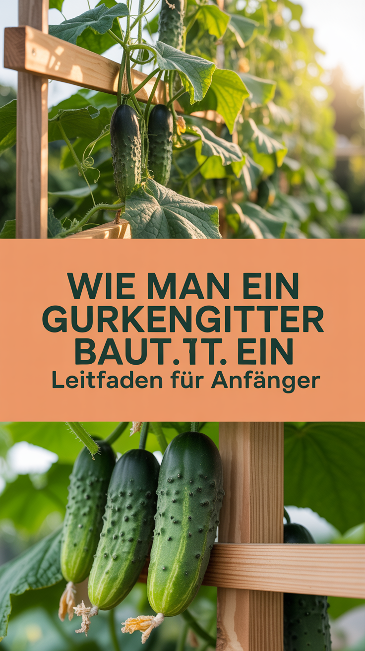Wie man ein Gurkengitter baut: Ein Leitfaden für Anfänger