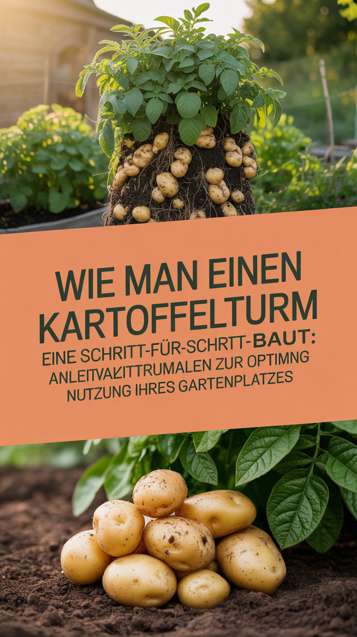 Wie man einen Kartoffelturm baut: Eine Schritt-für-Schritt-Anleitung zur optimalen Nutzung Ihres Gartenplatzes