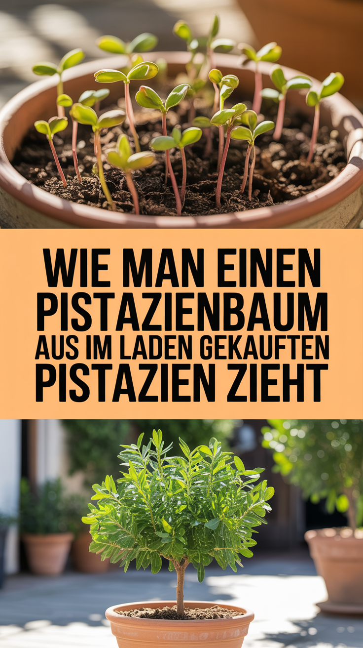 Wie man einen Pistazienbaum aus im Laden gekauften Pistazien zieht