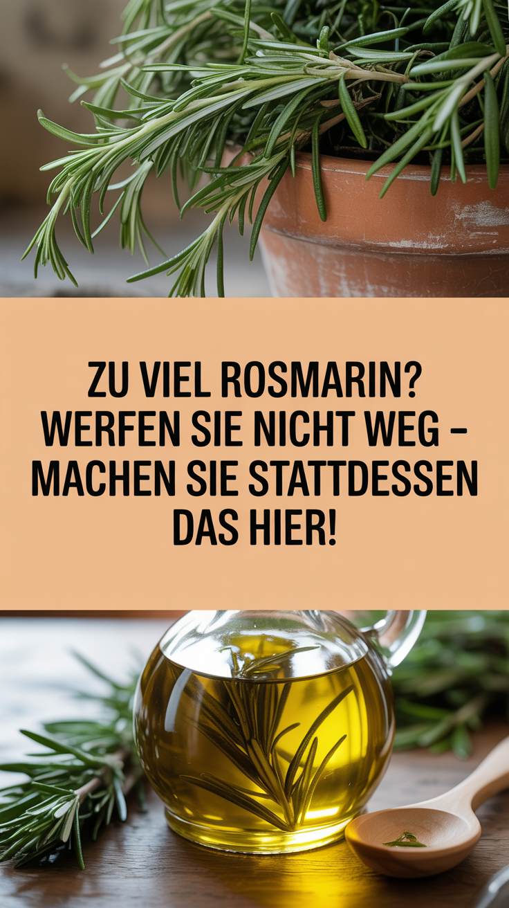 Zu viel Rosmarin? Werfen Sie ihn nicht weg – machen Sie stattdessen das hier!