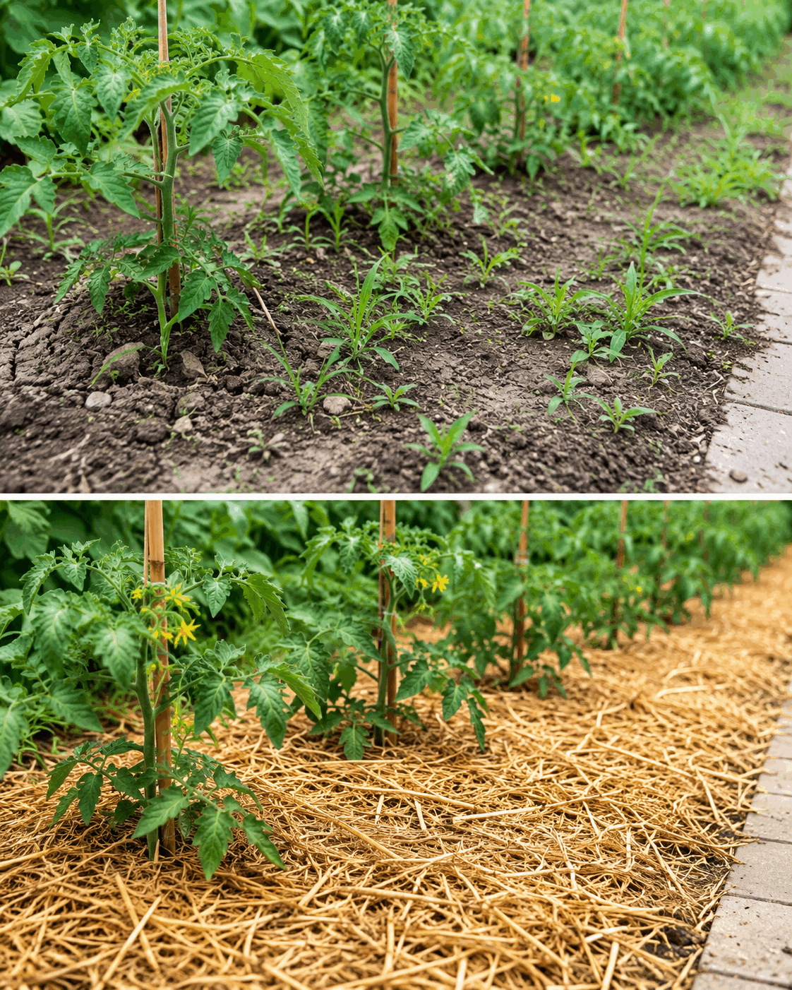 Dieser natürliche Mulch schützt Ihre Pflanzen vor Trockenheit und Unkraut gleichzeitig