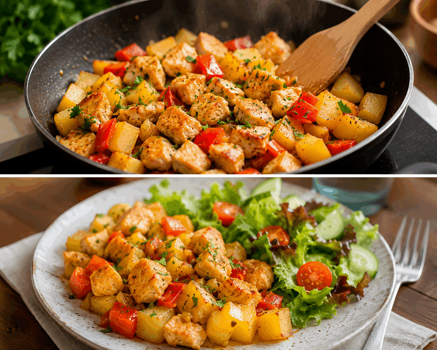 Dieses einfache Abendessen schmeckt einfach fantastisch