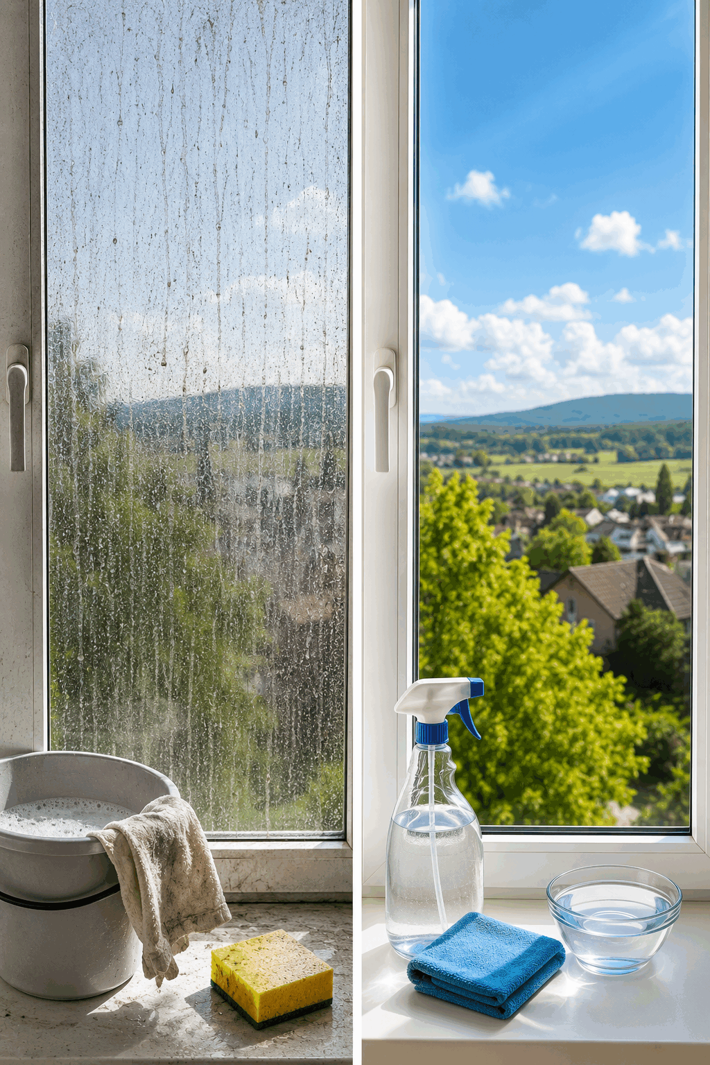 Die meisten reinigen ihre Fenster falsch – dieser Trick macht den Unterschied