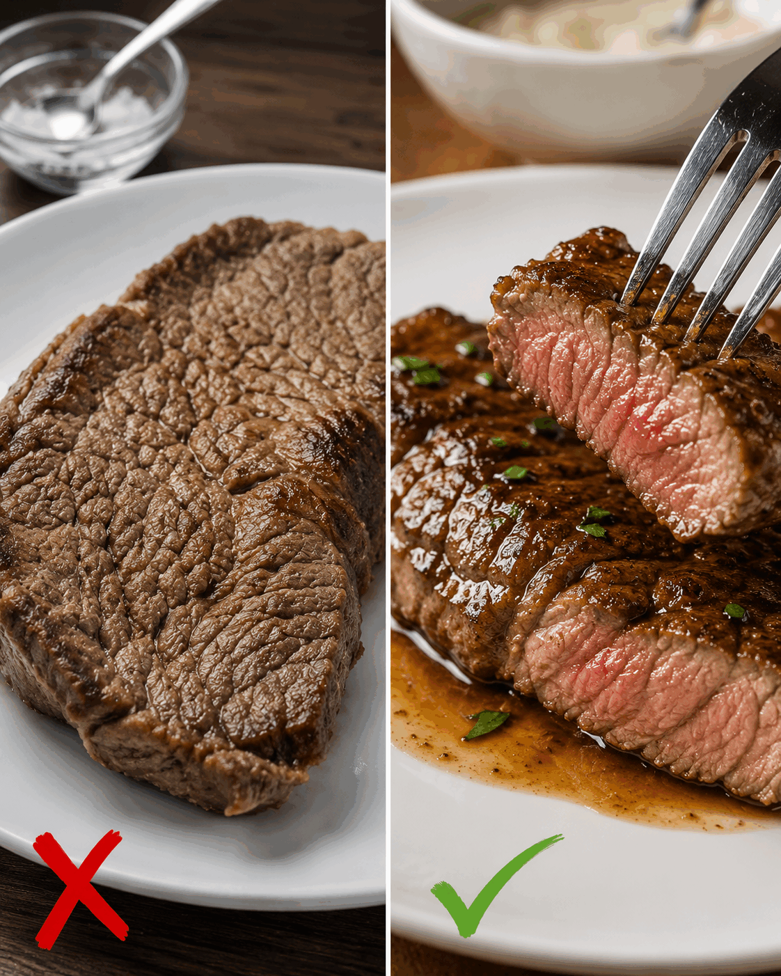 Nur ein Löffel genügt und Ihr Fleisch wird unglaublich zart