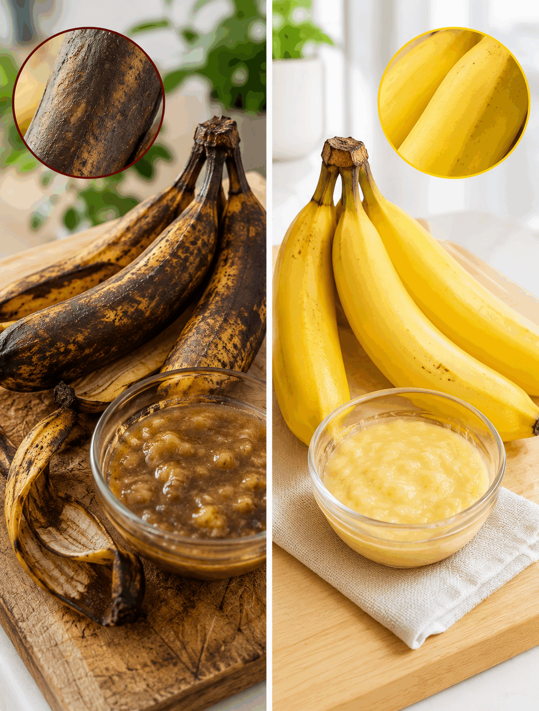 Werfen Sie braune Bananen NICHT weg – dieser Trick ist Gold wert