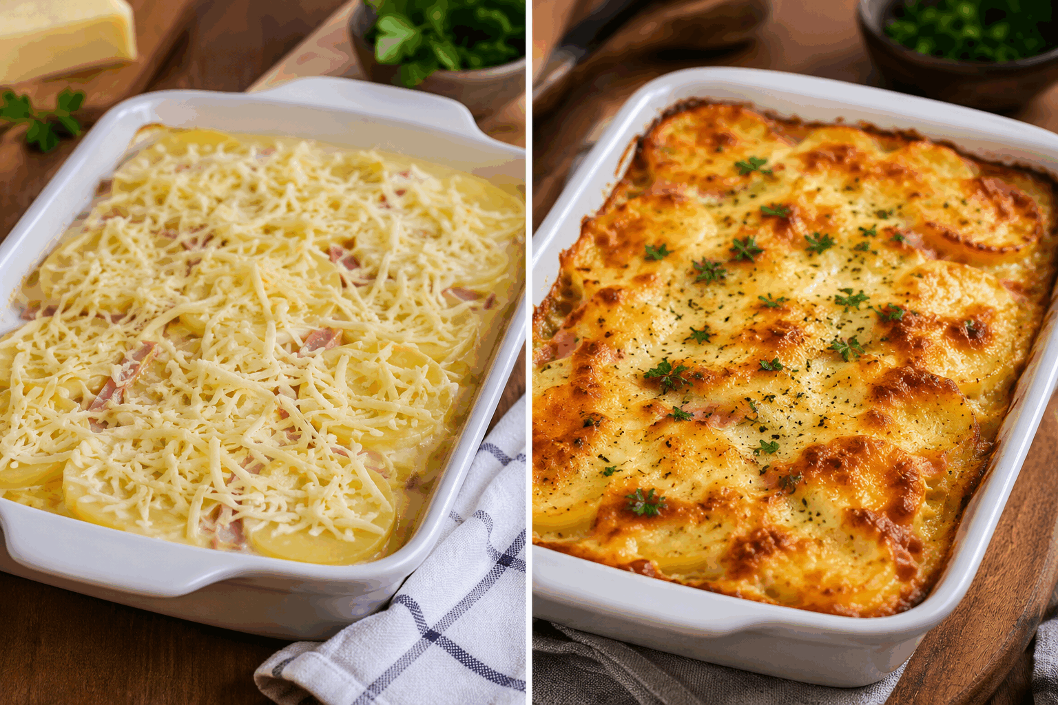 Mit Käse überbacken schmeckt es einfach himmlisch