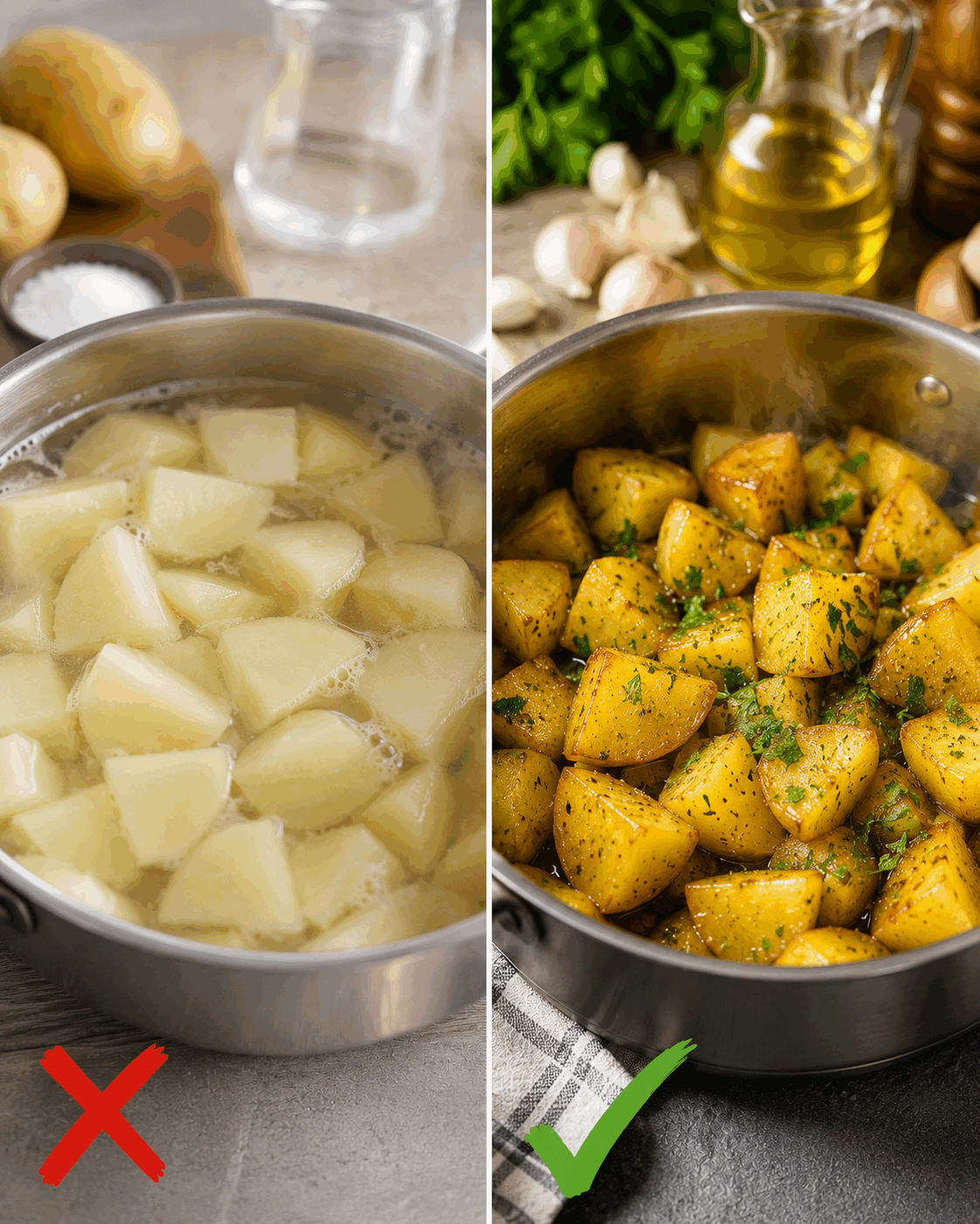 Dieses Küchengeheimnis verändert den Geschmack Ihrer Kartoffeln